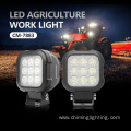 New 10-30V 4.7 Inch square 43w DT plug LED heavy duty construction work light offroad truck car motorcycle work lamp